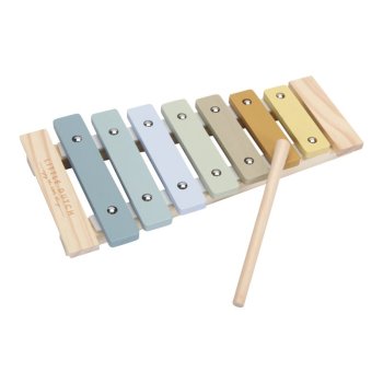 Little Dutch Spielzeug Xylophone aus Holz New Blue LD7017